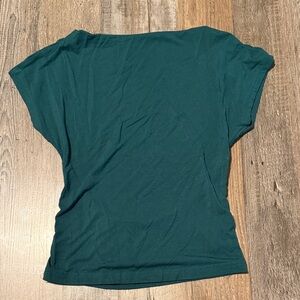SHEIN Dark Teal Short Sleeve Top